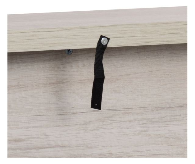 Електрическа камина с 3D пламък, автоматично изключване, регулируемо отопление и таймер, 96.5x22x81.7 см, светлосив