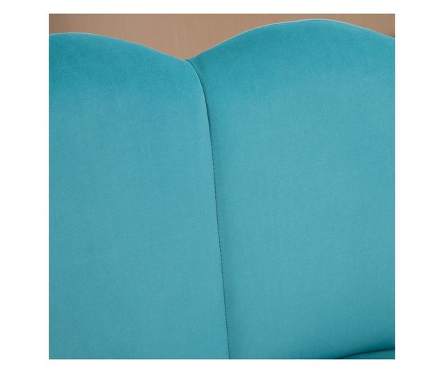 132 cm Velvet Sofa for Bedroom, Modern Furniture, Small Upholstered Couch for Small Spaces, Green