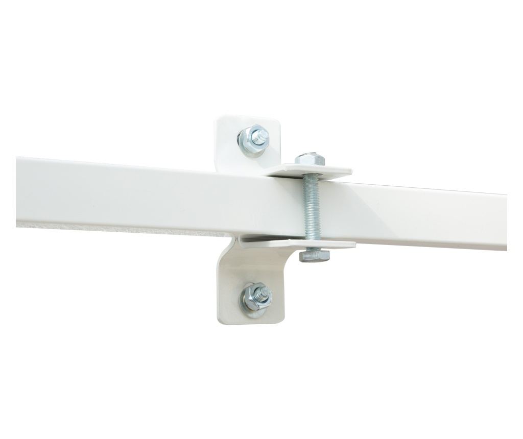 Copertină Pliabilă pentru Exterior, Copertină Tip Roll-Up cu Deschidere Manivelă, 350x250 cm, Gri - 9