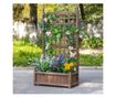 Jardiniera de Exterior din Lemn, Suport pentru Plante