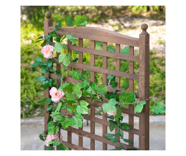 Jardiniera de Exterior din Lemn, Suport pentru Plante