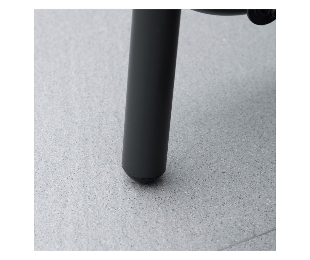 Градинска люлка-пейка с 3 места, метал и текстил, 151x75x85 см, сива - 9