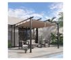 Foisor Pergola de Gradina 3x3 m cu Acoperis Retractabil