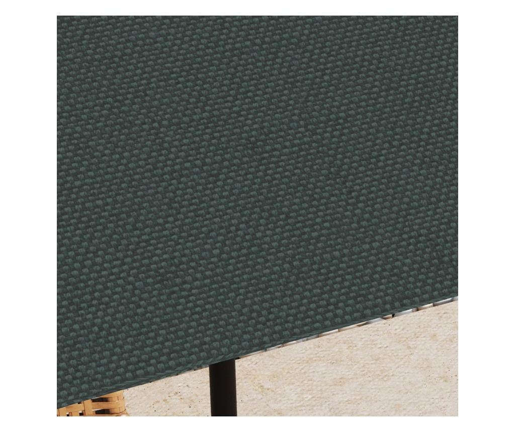 Acoperis de Schimb 3x3m, Prelata de Schimb pentru Foisor de Gradina din Poliester cu 8 Orificii de Ventilatie, Gri - 8