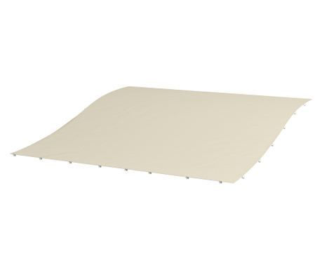 Acoperiș pergola, Copertină de rezerva pentru pergola cu orificii de scurgere, pentru pergole de 2,5 x 3(m) cu inclinatie, Bej