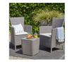 Set mobilier de balcon Keter: 2 scaune și o măsuță box