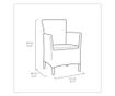 Set mobilier de balcon Keter: 2 scaune și o măsuță box