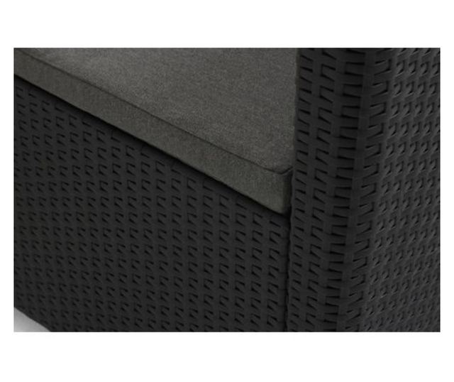 Set mobilier de grădină Keter - set de grădină: canapea cu trei locuri, 2 scaune și o masă