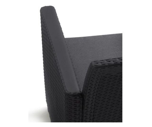 Set mobilier de grădină Keter - set de grădină: canapea cu trei locuri, 2 scaune și o masă