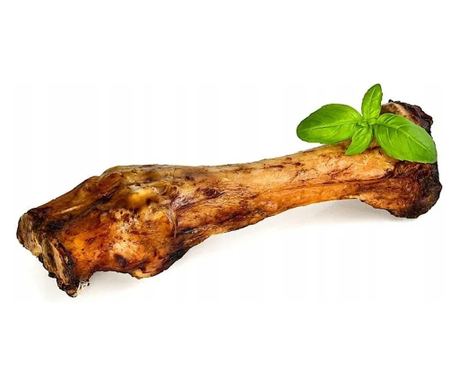 Recompensa pentru caini, picior de vită, 30 cm, 700g, Petmex Maro