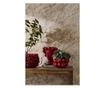 Vaza flori ceramica rosie verde 26x16 cm thumbnail 3