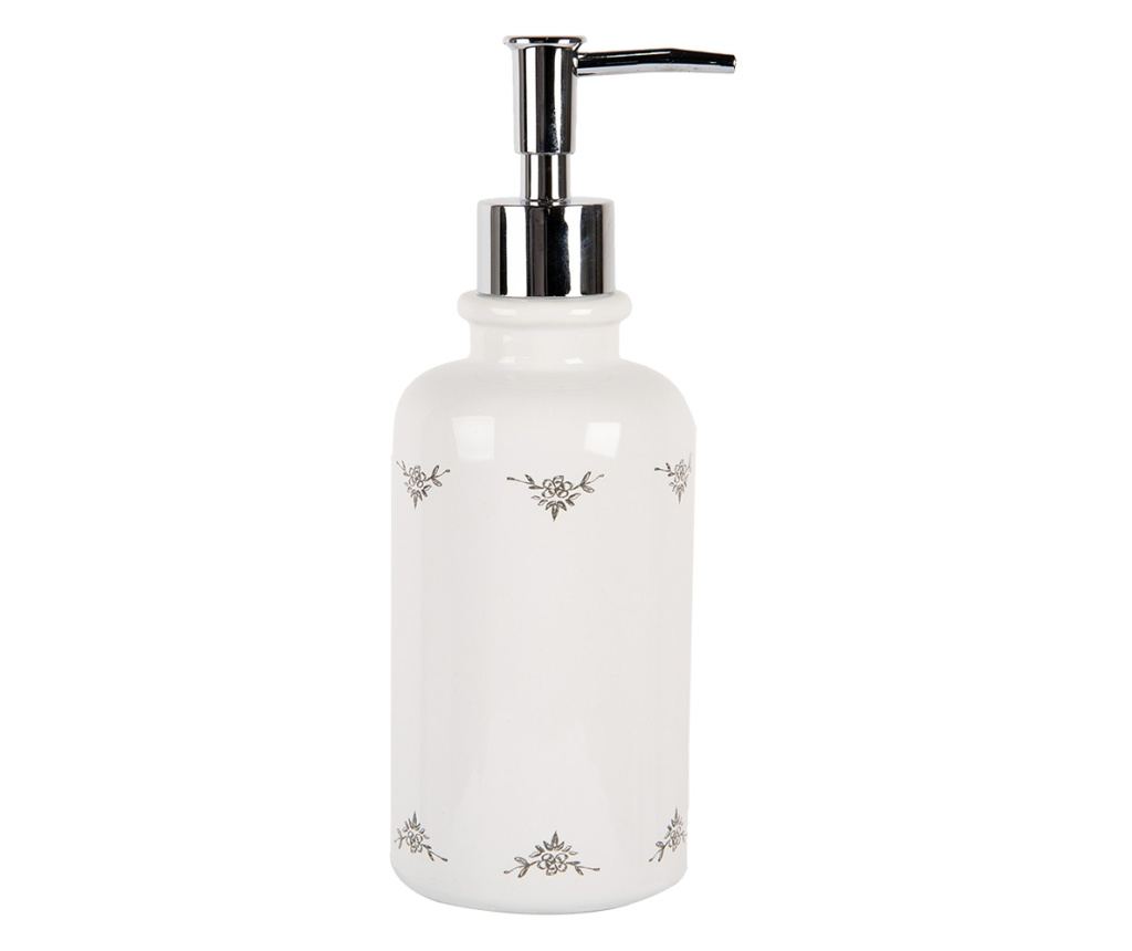 Crno-sivi keramički dozator sapuna 9x20 cm, 350 ml - 2