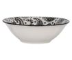 Set 2 zdjele crno-bijele keramike 15x5 cm, 350 ml