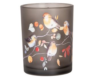 Set od 2 staklena držača za svijeće u više boja 7x8 cm, 10x13 cm
