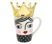 Hrnek s víčkem Queen, 14x10x17,5 cm, Hoff Interieur thumbnail 1