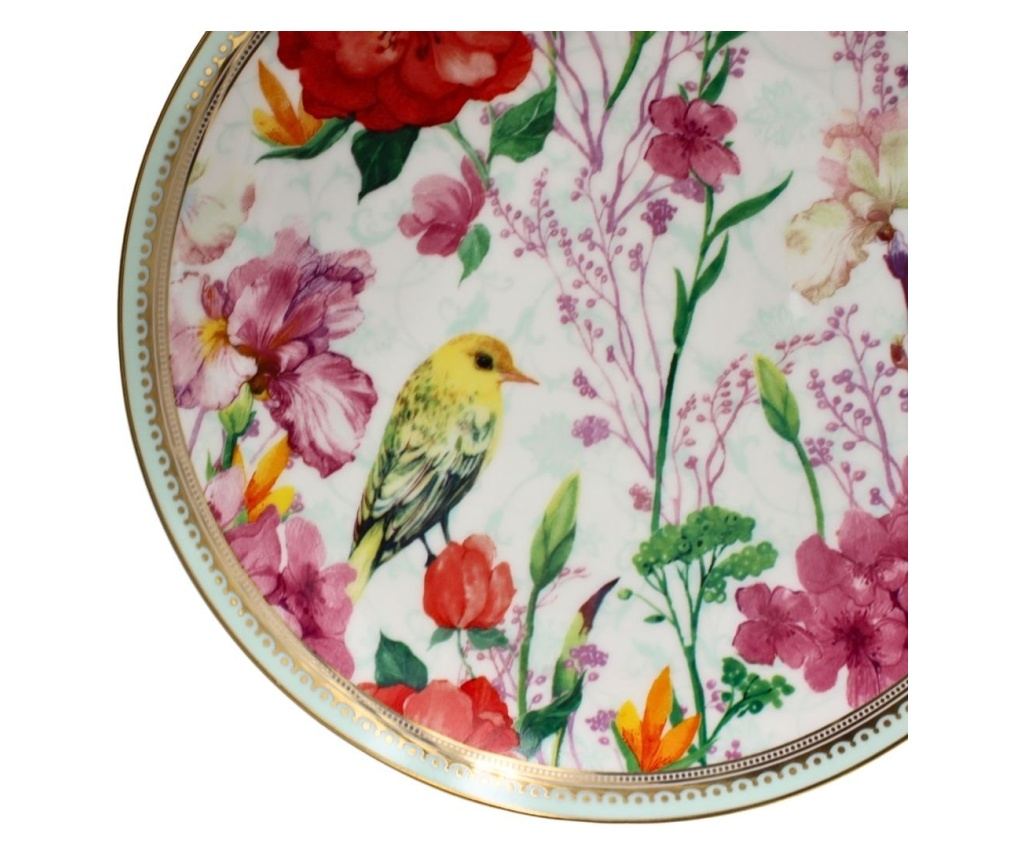 Porcelánový talíř, Hoff Interieur, 20 cm, kolekce Lovely Bird - 2