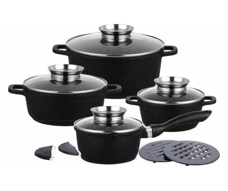 Set lonaca s poklopcima 16/16/20/24 cm Klausberg KB7360