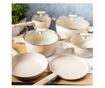 Set oale si tigai antiaderente cu capace Klausberg KB7833, bej, 16/20/24/28 cm, design modern, potrivite pentru toate tipurile d thumbnail 2