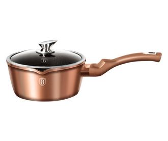 Berlinger Haus Bh 1524n Rose Gold Metalic Line Márványozott Edény Fedővel 16 Cm
