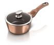 Berlinger Haus Bh 1524n Rose Gold Metalic Line Márványozott Edény Fedővel 16 Cm