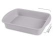 Tava dreptunghiulara 40x28,5 cm Taupe Berlinger Haus BH 7907, antiaderenta, gri thumbnail 2
