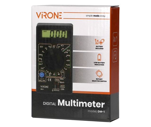 Univerzális multiméter VIRONE DM-1