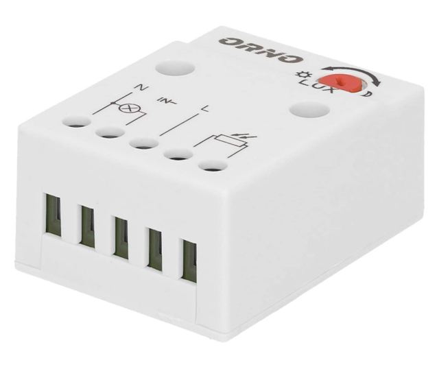 ORNO OR-CR-233, Szürkületi érzékelő, Külső szondával, IP65