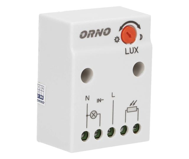 ORNO OR-CR-233, Szürkületi érzékelő, Külső szondával, IP65