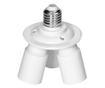 Adapter oprawki żarówki E27 na 3xE27 VIRONE LH/E27/3XE27-17, biały