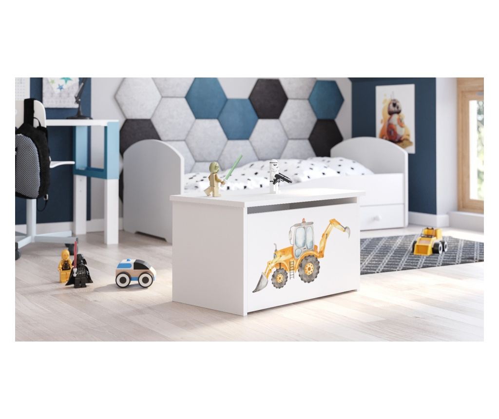 Daria kutija za igračke - Bager - 2