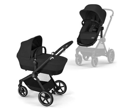 Cybex Eos Lux BLK Moon Black/black