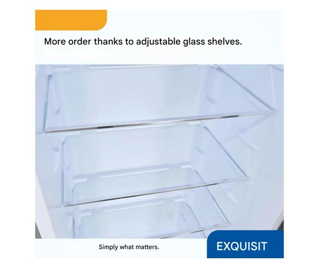 Frigider Retro, Exquisit, 229 litri, gri