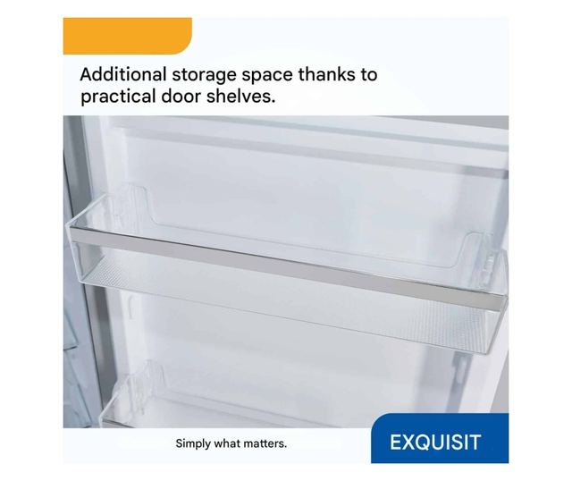 Frigider Retro, Exquisit, 229 litri, gri