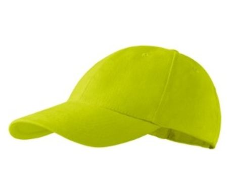 Sapca pentru copii, 6P Kids 303, Malfini Verde lime reglabilă