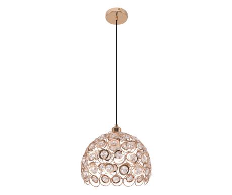 Agora Lighting, FLORENCE, Κρεμαστό φωτιστικό, 1 x E27, χαλκού, Dia: 30cm