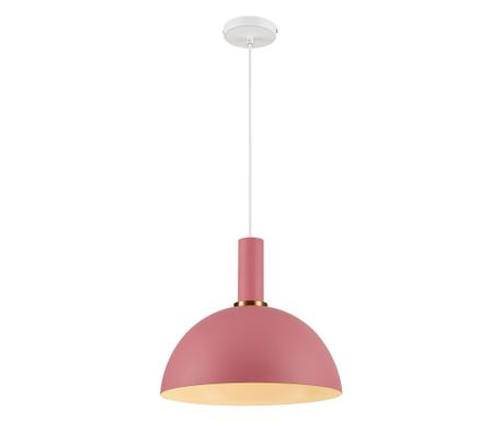 Agora Lighting, OMEGA, Függőlámpa, 1 x E27, Rózsaszín, Átmérő: 30cm