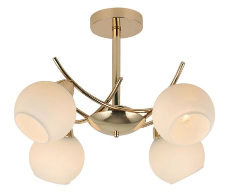 Agora Lighting, ARGOS, Csillár, 4 x E27, Arany, Átmérő: 52cm