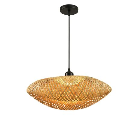 Agora Lighting, BALI, Függőlámpa, 1 x E27, Bambusz, Szélesség: 40cm