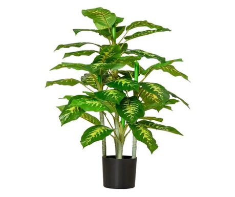 Cserepes műnövény, zöld, 95 cm