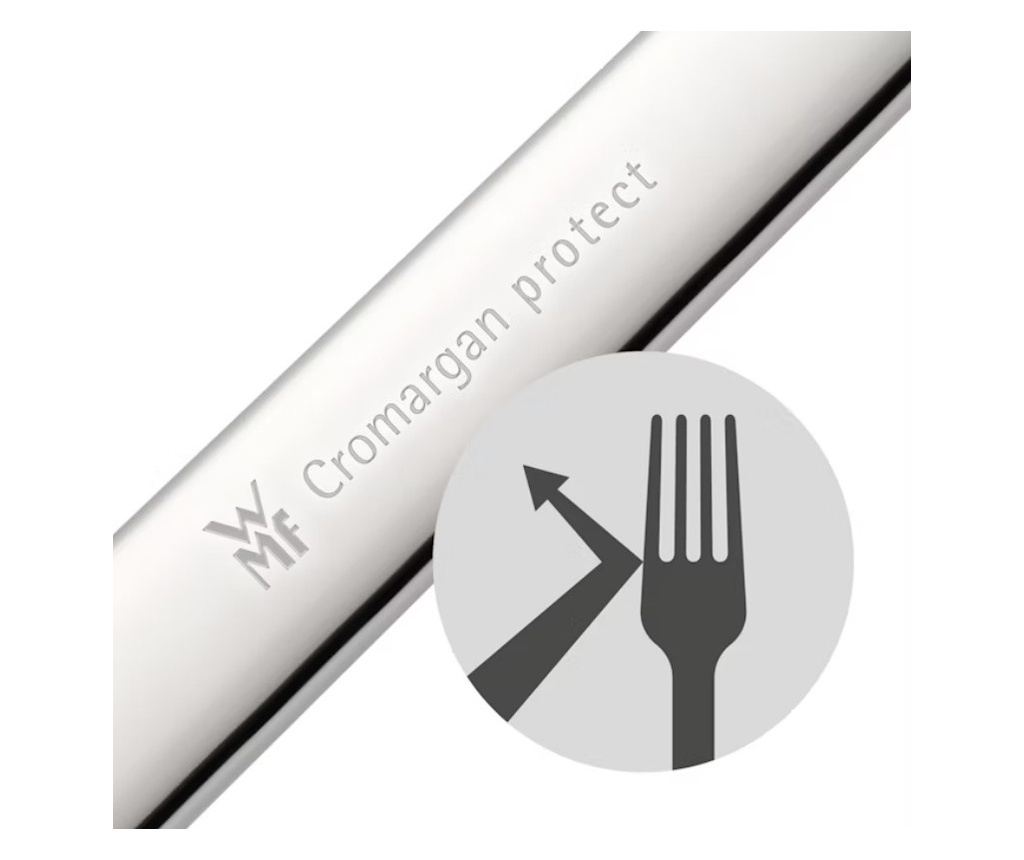 Σετ Μαχαιροπίρουνα WMF Corvo, 30 τεμάχια, Cromargan protect, Γυαλισμένο και Χειροποίητο, Ανοξείδωτο ατσάλι 18/10, Ασημί - 10