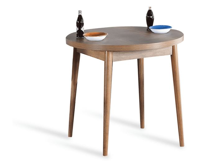 Masă de sufragerie, Nuc