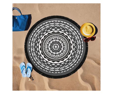 Ručnik za plažu Siyah Mandala 