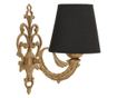 Zidna lampa Lily - crna, zlatna thumbnail 3