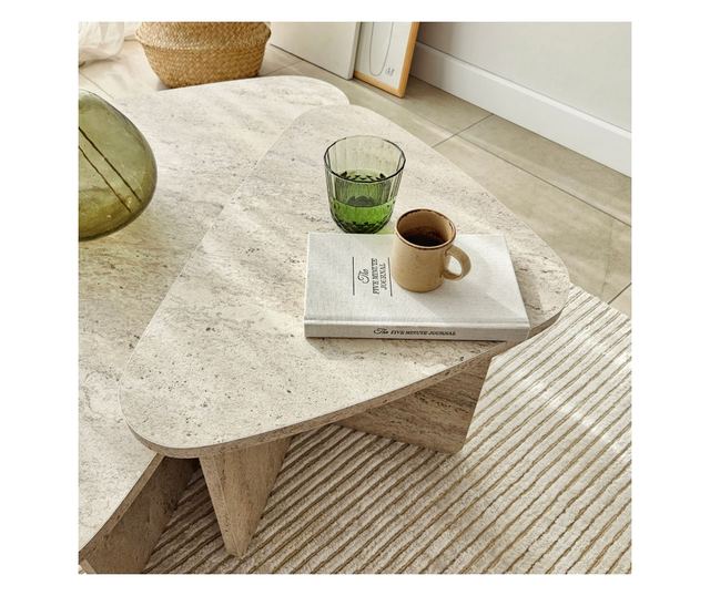 Τραπέζι Ballare Set - Τραβερτίν