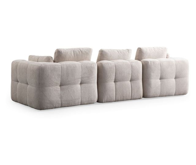 Τριθέσιος καναπές Amaris 3 θέσεων - μπεζ