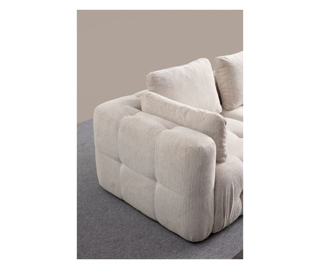 Τριθέσιος καναπές Amaris 3 θέσεων - μπεζ