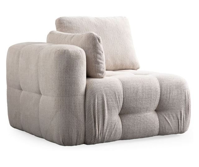 Τριθέσιος καναπές Amaris 3 θέσεων - μπεζ