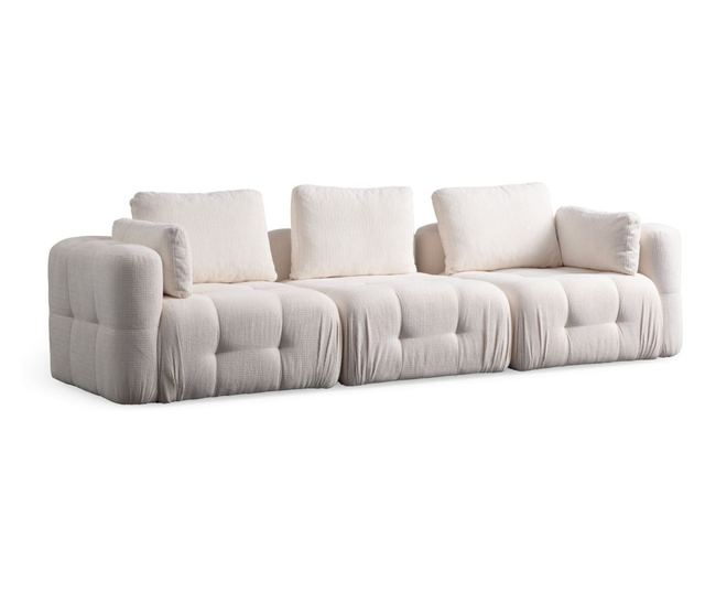 3-Seat Sofa, White
