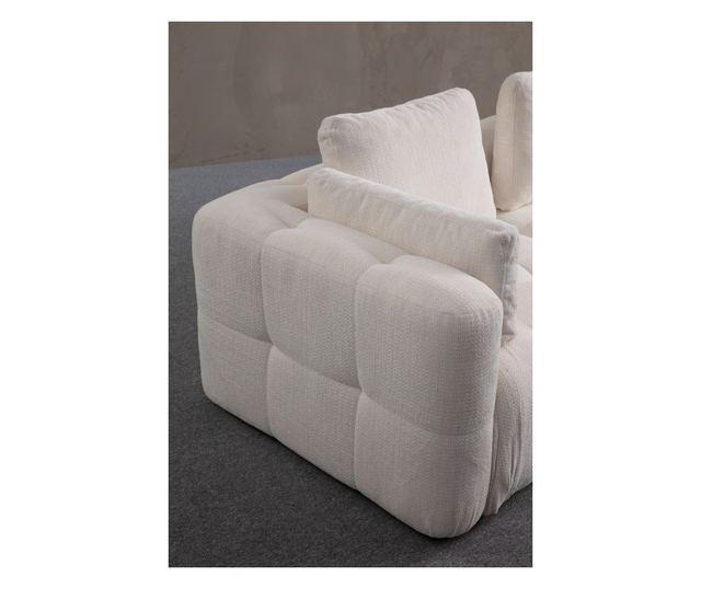 3-Seat Sofa, White
