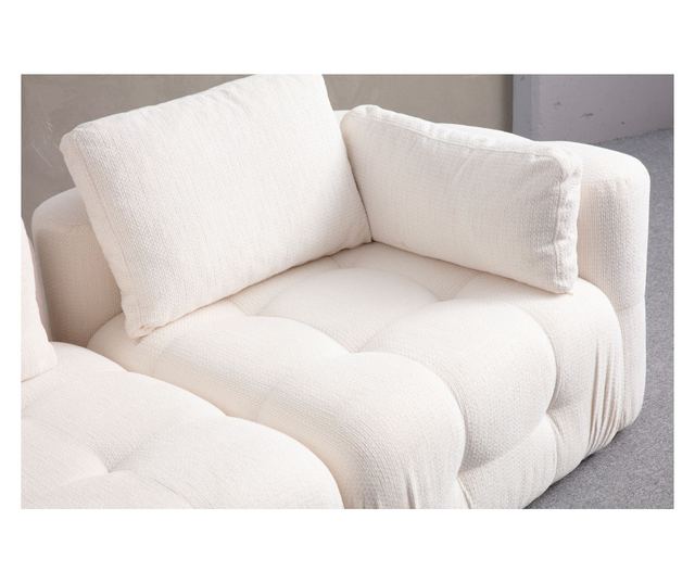 3-Seat Sofa, White